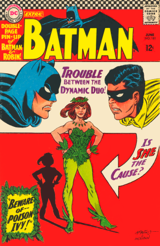 poison ivy villain comic. Poison Ivy - Batman #181 (1966